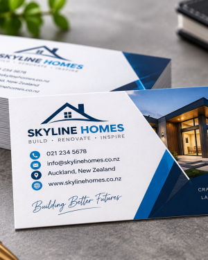 Business Cards – Single Sided