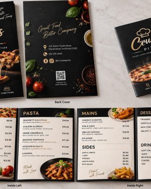 Dine-In Menus