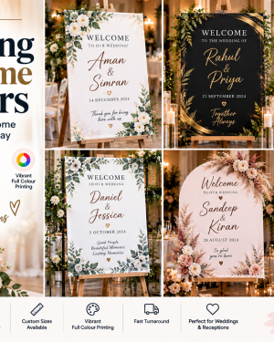 Wedding Welcome Posters