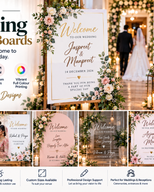 Wedding Welcome Board