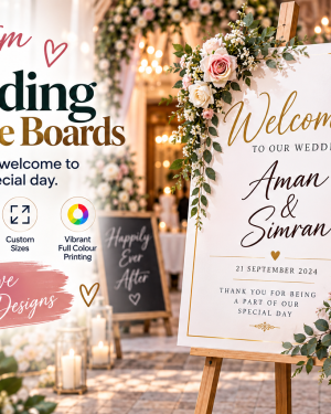 Wedding Welcome Board